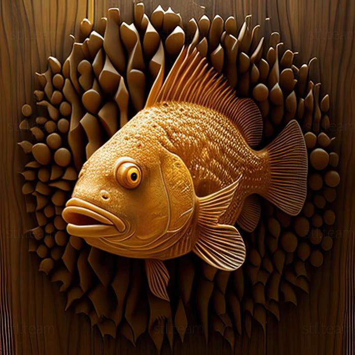 3D модель Сонячна риба звичайна (STL)